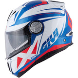 GIVI CASCO MOD X23/SYDNEY C/PL.D/POINTED BLANCO/AZUL/ROJO - SECURTEX MOTOR S.L (t/a MaximoMoto)