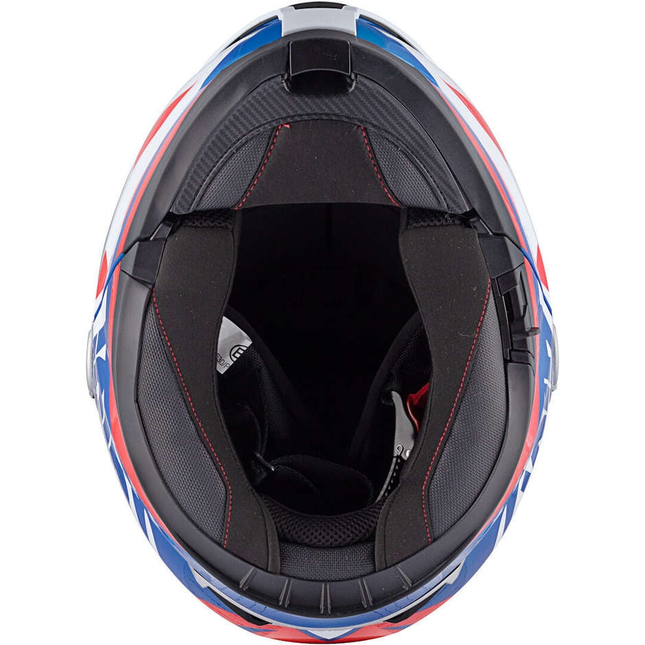 GIVI CASCO MOD X23/SYDNEY C/PL.D/POINTED BLANCO/AZUL/ROJO - SECURTEX MOTOR S.L (t/a MaximoMoto)