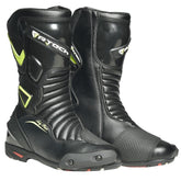 R-TECH - BOTAS PIEL PILOT LADY NEGRO/AMARILLO FLUOR