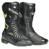 R-TECH - BOTAS PIEL PILOT LADY NEGRO/AMARILLO FLUOR