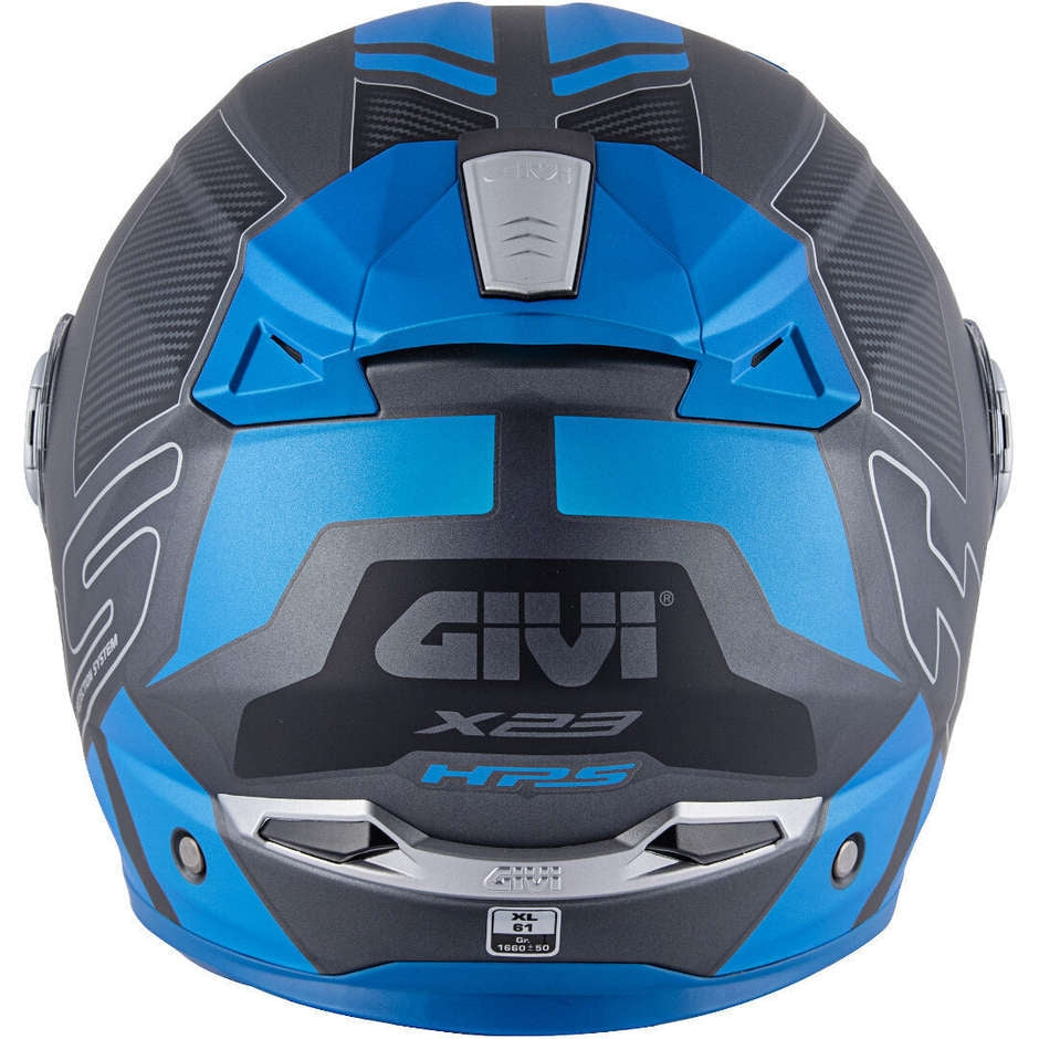 GIVI CASCO MOD X23/SYDNEY C/PL.D/PROTECT TITANI-MT/NEGRO/AZU - SECURTEX MOTOR S.L (t/a MaximoMoto)