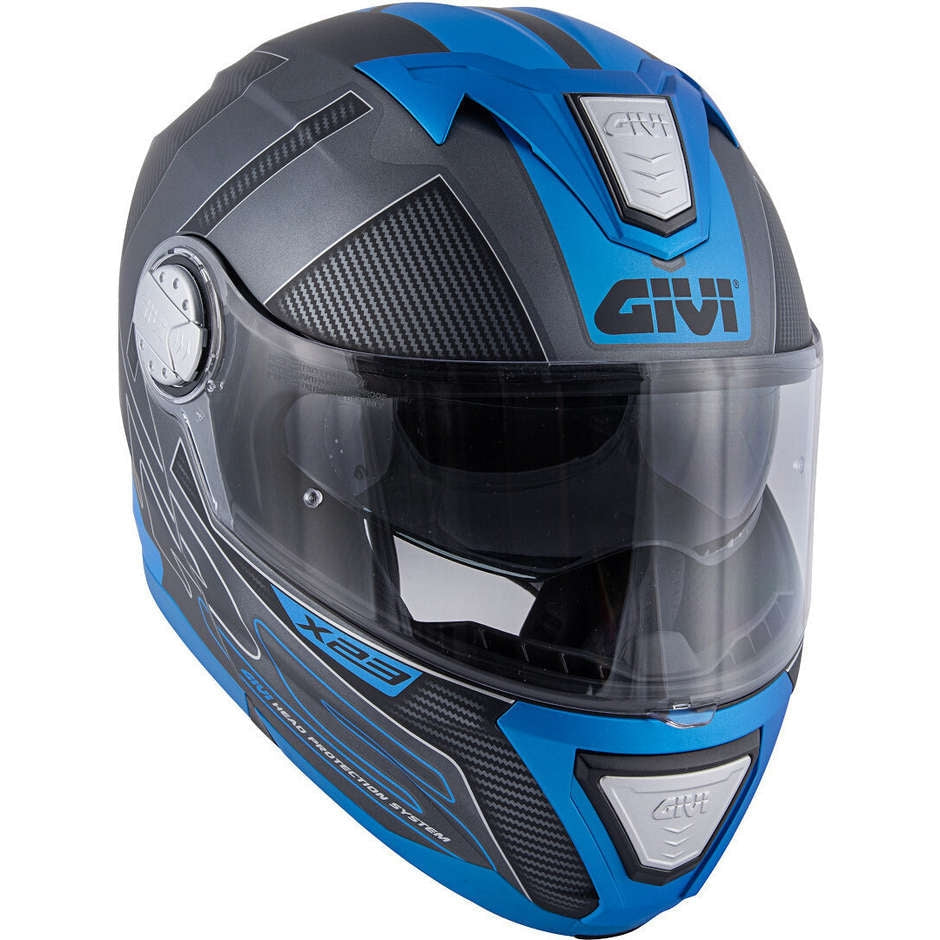 GIVI CASCO MOD X23/SYDNEY C/PL.D/PROTECT TITANI-MT/NEGRO/AZU - SECURTEX MOTOR S.L (t/a MaximoMoto)