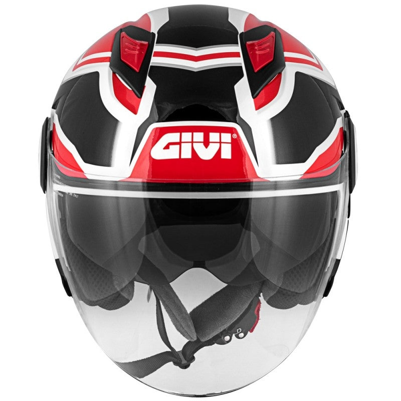 GIVI CASCO JET 123/STRATOS.D/SHADE BLANCO/NEGRO - SECURTEX MOTOR S.L (t/a MaximoMoto)