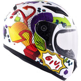 GIVI CASCO JUNIOR J04/POOFD/GRAPHIC BLANCO - SECURTEX MOTOR S.L (t/a MaximoMoto)