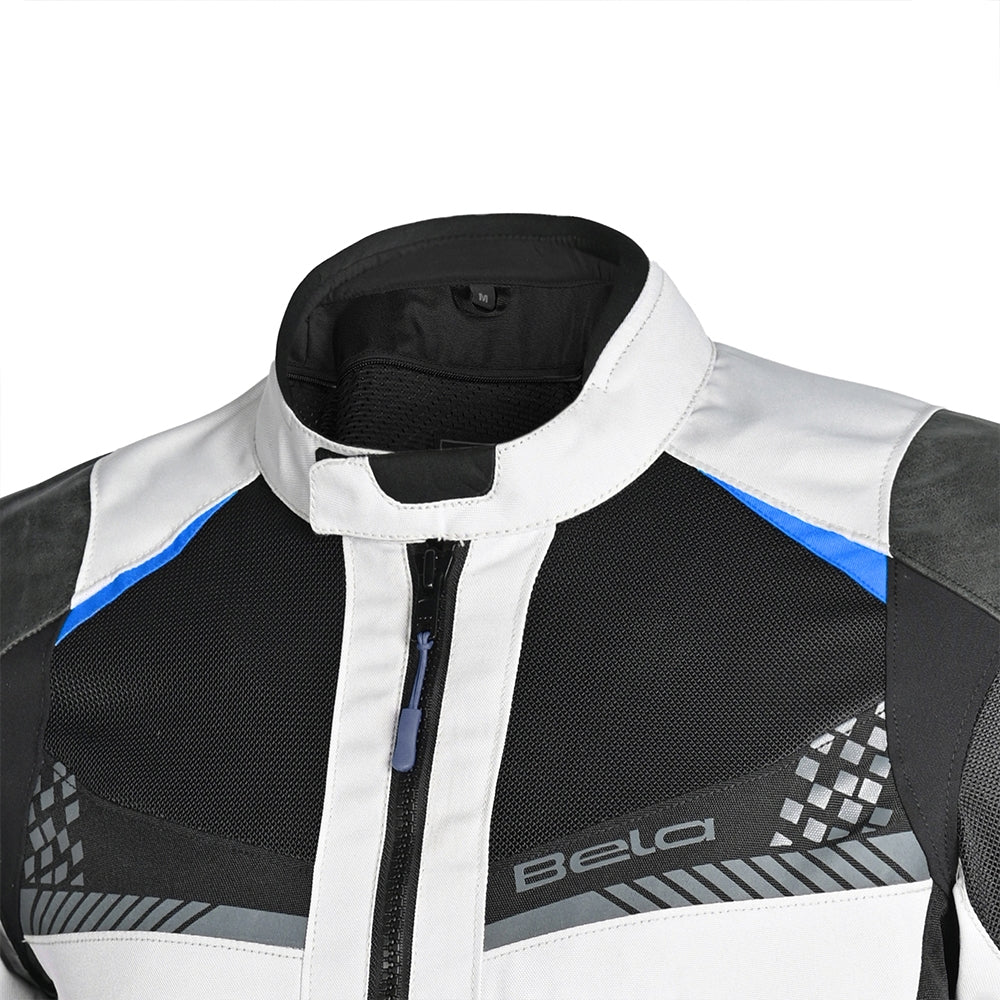 BELA - Chaqueta Textil Onsaker Hielo/Negro/Azul - SECURTEX MOTOR S.L (t/a MaximoMoto)