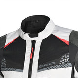 BELA - Chaqueta Textil Onsaker Hielo/Negro/Rojo - SECURTEX MOTOR S.L (t/a MaximoMoto)