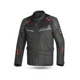 BELA - Chaqueta Textil Onsaker Negro/Rojo - SECURTEX MOTOR S.L (t/a MaximoMoto)