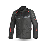 BELA - Chaqueta Textil Onsaker Negro/Rojo - SECURTEX MOTOR S.L (t/a MaximoMoto)