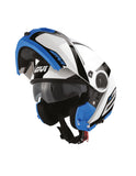 GIVI - CASCO X21 CHALLENGER SPIRIT BLANCO NEGRO AZUL - SECURTEX MOTOR S.L (t/a MaximoMoto)