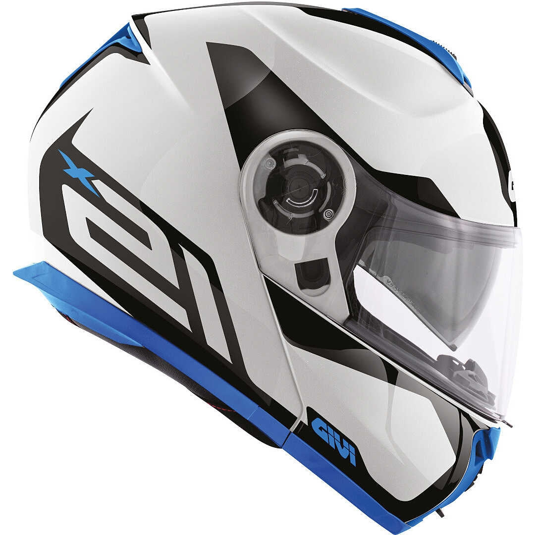 GIVI - CASCO X21 CHALLENGER SPIRIT BLANCO NEGRO AZUL - SECURTEX MOTOR S.L (t/a MaximoMoto)