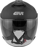 GIVI - CASCO JET X22 PLANETD HYPER NEGRO TITANIO - SECURTEX MOTOR S.L (t/a MaximoMoto)