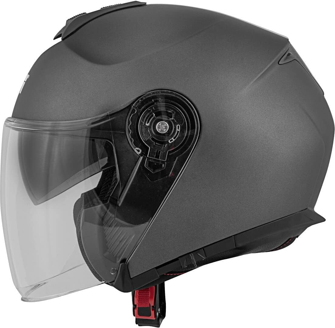 GIVI - CASCO JET X22 PLANETD HYPER NEGRO TITANIO - SECURTEX MOTOR S.L (t/a MaximoMoto)