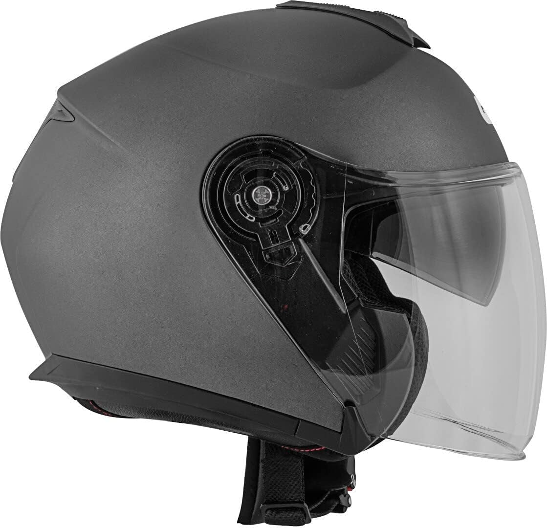 GIVI - CASCO JET X22 PLANETD HYPER NEGRO TITANIO - SECURTEX MOTOR S.L (t/a MaximoMoto)