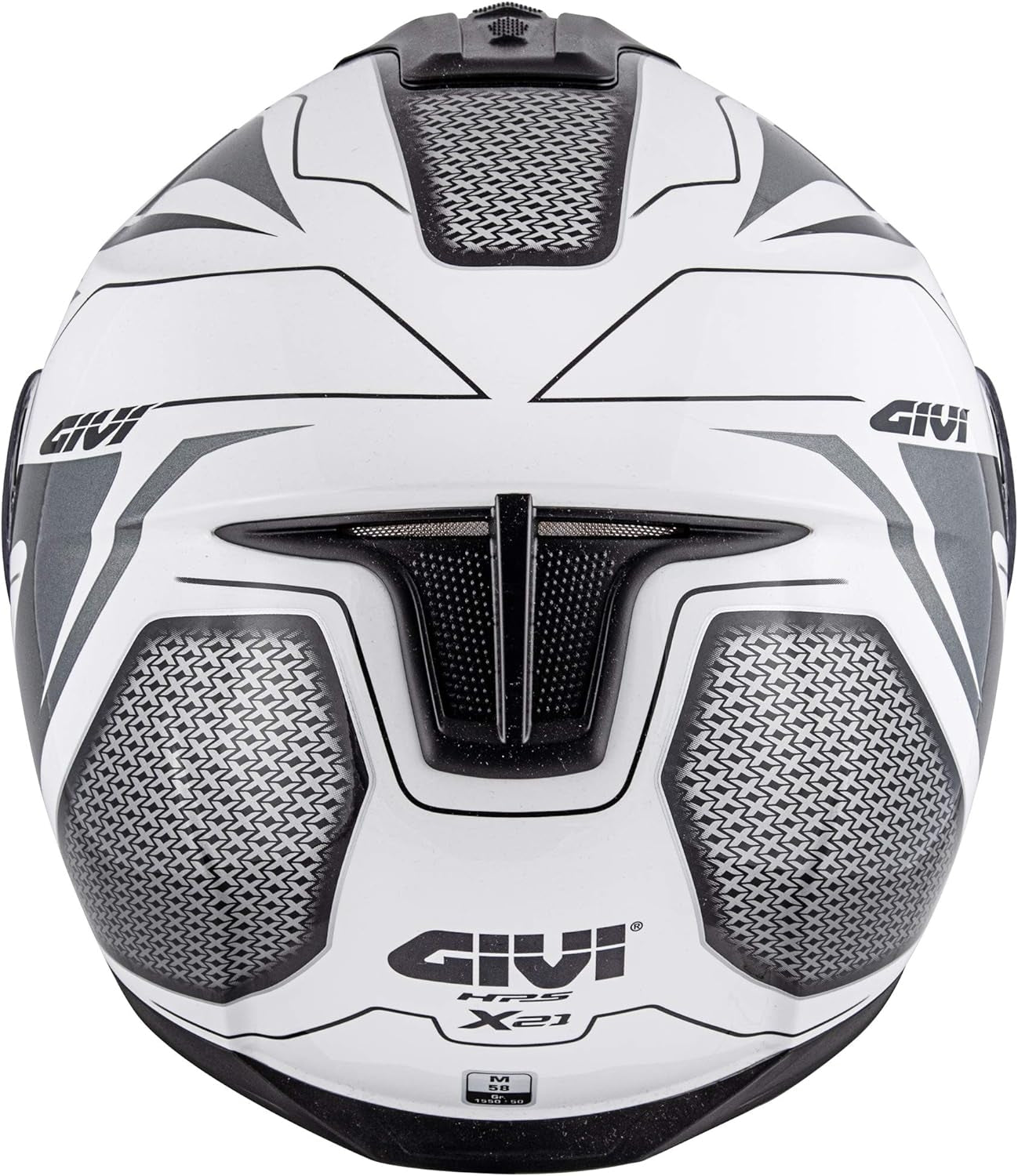 GIVI - CASCO X21 CHALLENGER SHIVER BLANCO TITANIO NEGRO - SECURTEX MOTOR S.L (t/a MaximoMoto)