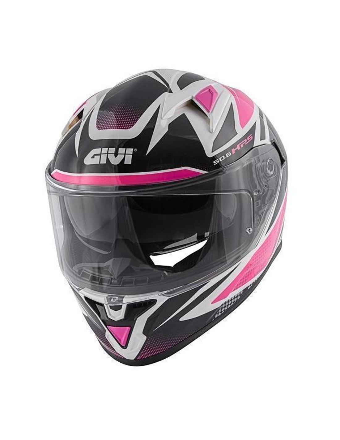 GIVI CASCO FULL 506/STOCCARDA.D/FOLLOW BLANCO/FUCSIA - SECURTEX MOTOR S.L (t/a MaximoMoto)