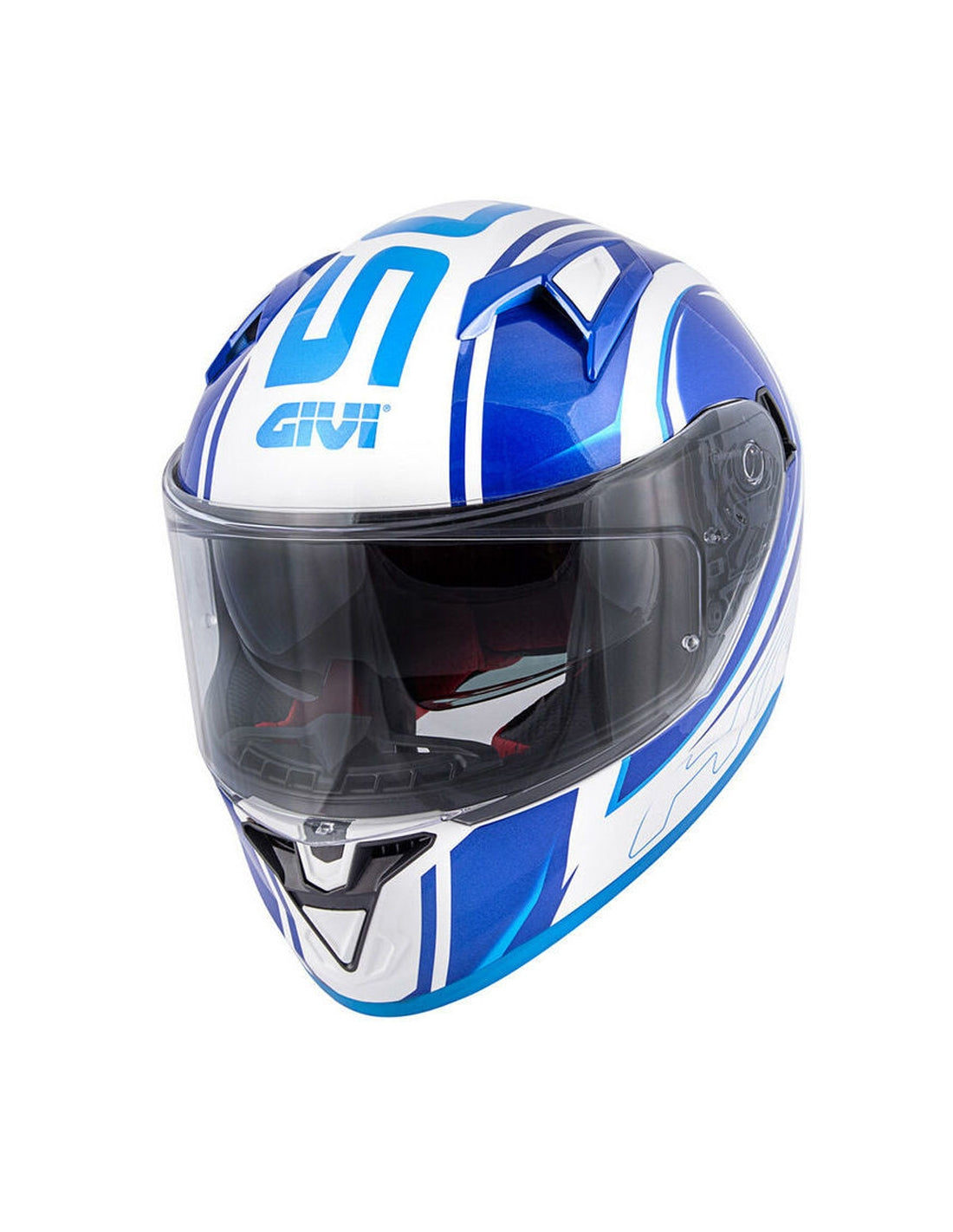 GIVI CASCO FULL 506/STOCCARDA.D/BLADES BLANCO/AZUL - SECURTEX MOTOR S.L (t/a MaximoMoto)
