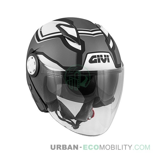 GIVI CASCO JET 123/STRATOS.D/SHADE NEGRO/TITANIO - SECURTEX MOTOR S.L (t/a MaximoMoto)