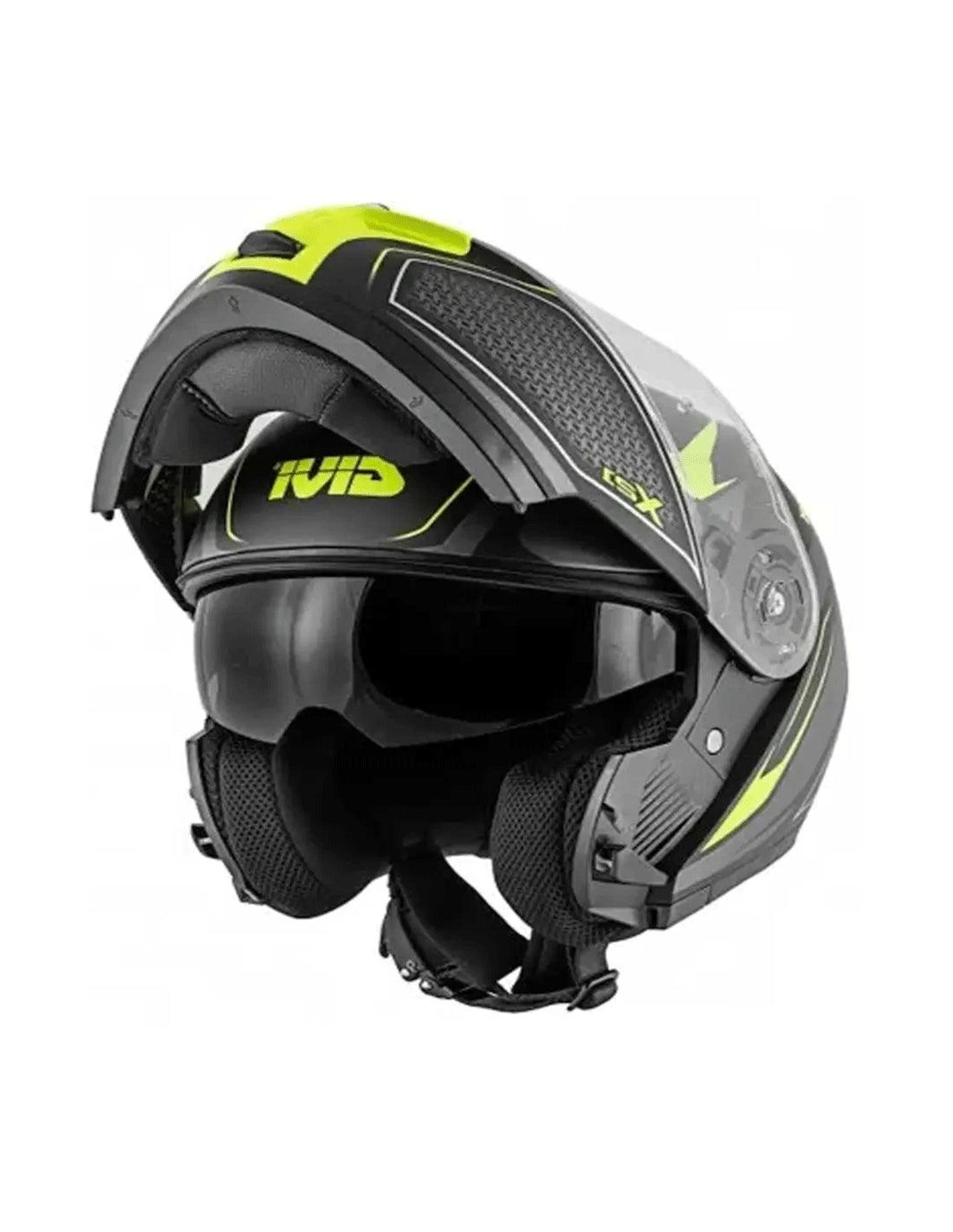 GIVI CASCO MOD X21/CHALLENGER C/PLD/GLOBE NEGRO-MT/YELLOW - SECURTEX MOTOR S.L (t/a MaximoMoto)