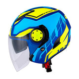 GIVI CASCO JET 123/STRATOS.D/SOLID AZUL/YELLOW - SECURTEX MOTOR S.L (t/a MaximoMoto)