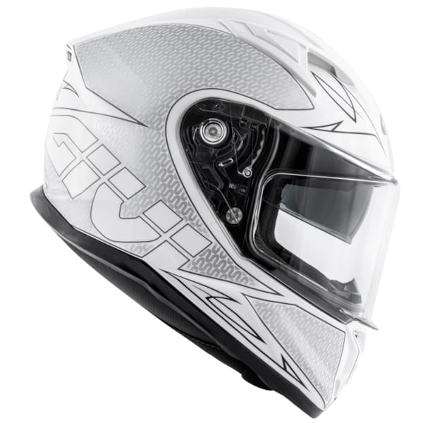 GIVI CASCO FULL 506/STOCCARDA.D/SPLINTER BLANCO/NEGRO - SECURTEX MOTOR S.L (t/a MaximoMoto)