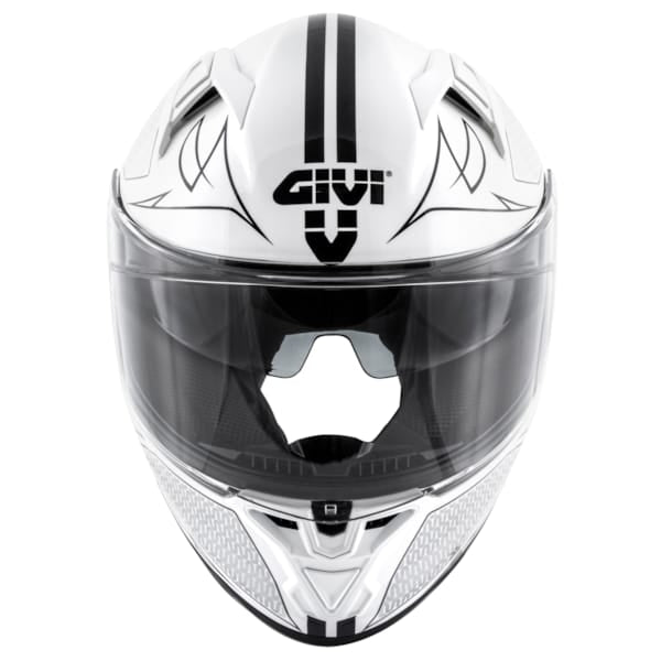 GIVI CASCO FULL 506/STOCCARDA.D/SPLINTER BLANCO/NEGRO - SECURTEX MOTOR S.L (t/a MaximoMoto)