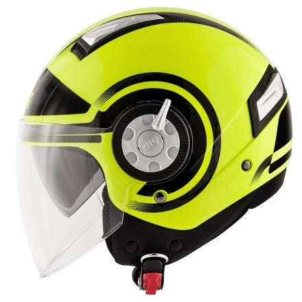 GIVI CASCO JET-R 111/AIR JET.D/ROUND YELLOW/NEGRO - SECURTEX MOTOR S.L (t/a MaximoMoto)