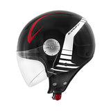 GIVI CASCO DJET 107/MINI-JD/ICARUS NEGRO/BLANCO/ROJO - SECURTEX MOTOR S.L (t/a MaximoMoto)