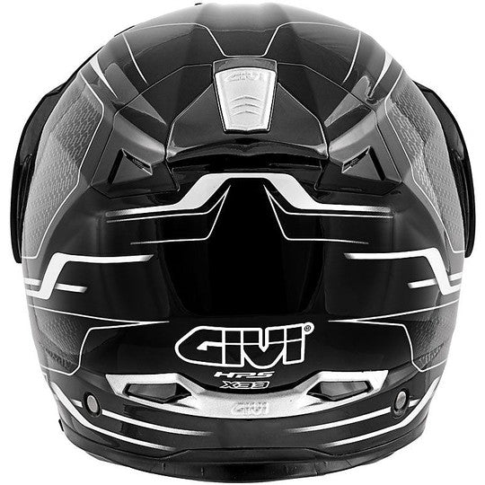 GIVI CASCO MOD X33/CANYON C/PL.D/LAYERS NEGRO/BLANCO - SECURTEX MOTOR S.L (t/a MaximoMoto)