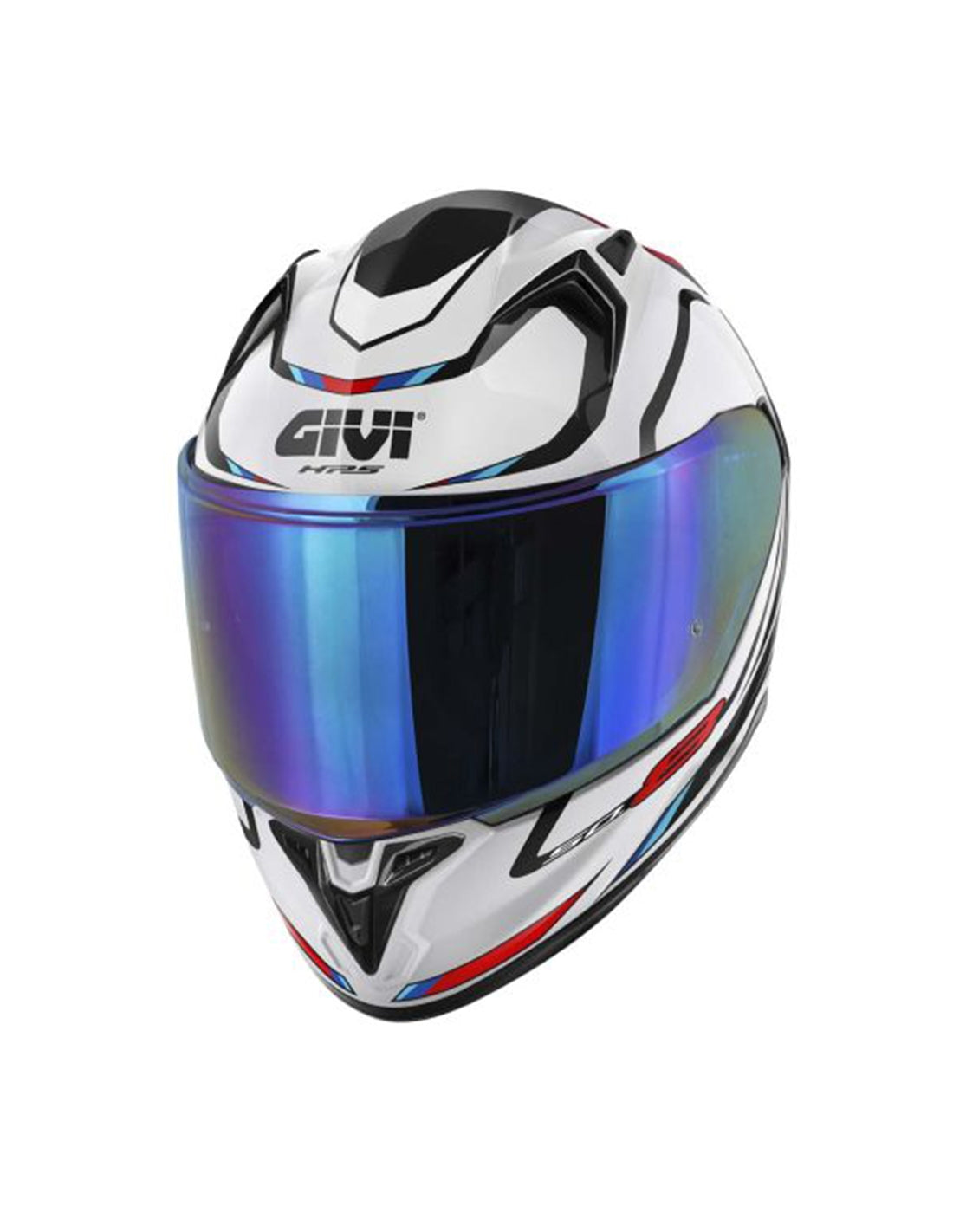 GIVI 50.8 MACH1 CASCO Integral Blanco Negro Rojo - SECURTEX MOTOR S.L (t/a MaximoMoto)