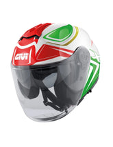 GIVI - CASCO JET X22 PLANETD HYPER FLAG ITALY - SECURTEX MOTOR S.L (t/a MaximoMoto)