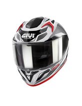 GIVI 50.8 BRAVE Moto Integral Casco Blanco Titanio Negro - SECURTEX MOTOR S.L (t/a MaximoMoto)