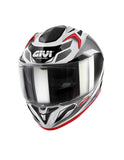 GIVI 50.8 BRAVE Moto Integral Casco Blanco Titanio Negro - SECURTEX MOTOR S.L (t/a MaximoMoto)
