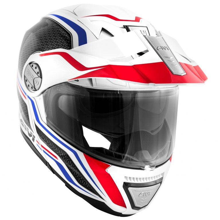 GIVI CASCO MOD X33/CANYON C/PL.D/LAYERS BLANCO/ROJO - SECURTEX MOTOR S.L (t/a MaximoMoto)