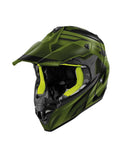 GIVI CASCO FULL 60.1/FRESHD/FRECH Negro Verde Militar - SECURTEX MOTOR S.L (t/a MaximoMoto)