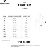 REBEL HORN - GUANTES PIEL FIGHTER BLACK/FLUO YELLOW - SECURTEX MOTOR S.L (t/a MaximoMoto)