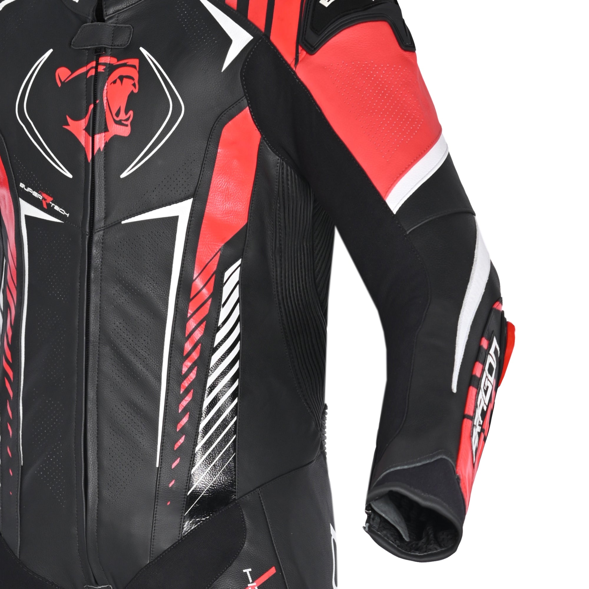 BELA-Mono 1 PC Aragone Negro/Rojo - SECURTEX MOTOR S.L (t/a MaximoMoto)