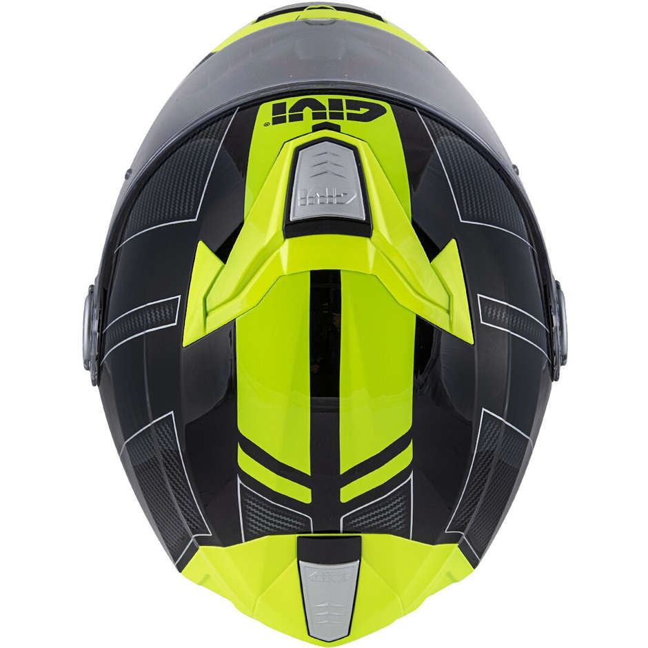 GIVI CASCO MOD X23/SYDNEY C/PL.D/PROTECT NEGRO/TITANI/YEL - SECURTEX MOTOR S.L (t/a MaximoMoto)