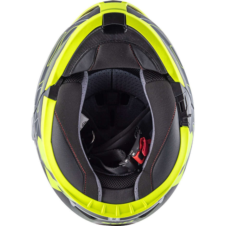 GIVI CASCO MOD X23/SYDNEY C/PL.D/PROTECT NEGRO/TITANI/YEL - SECURTEX MOTOR S.L (t/a MaximoMoto)