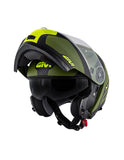 GIVI - CASCO X21 CHALLENGER SPIRIT VERDE NEGRO YELLOW - SECURTEX MOTOR S.L (t/a MaximoMoto)