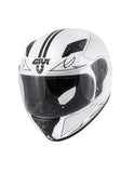 GIVI CASCO JUNIOR J04/POOFD/FLY BLANCO/NEGRO - SECURTEX MOTOR S.L (t/a MaximoMoto)