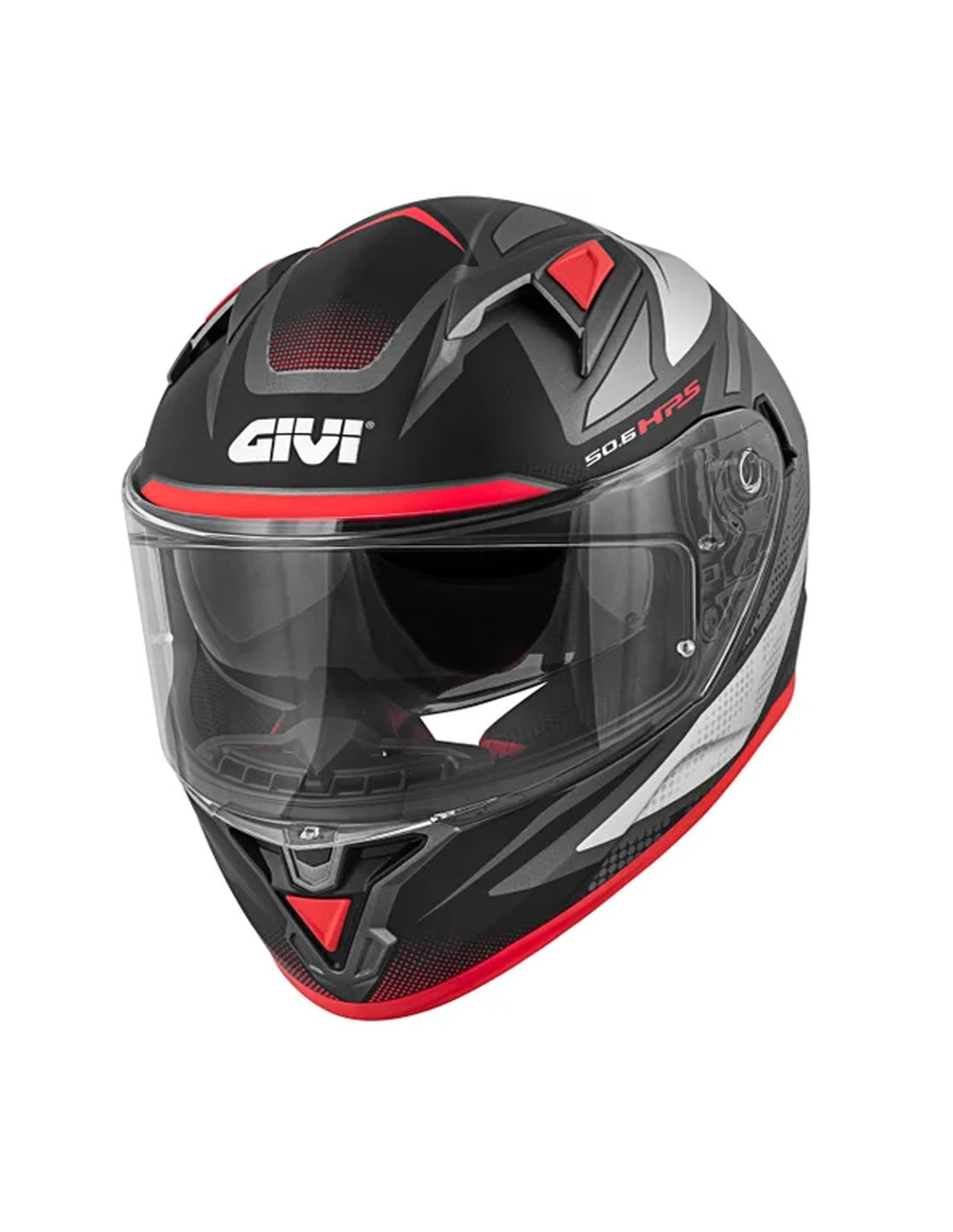 GIVI CASCO FULL 506/STOCCARDA.D/FOLLOW TITANIO-MT/ROJO - SECURTEX MOTOR S.L (t/a MaximoMoto)