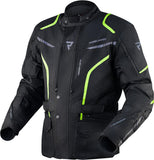 REBEL HORN - TEXTILE JACKET HIKER III BLACK/FLO YELLOW - SECURTEX MOTOR S.L (t/a MaximoMoto)