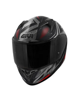 CASCO FULL 50.7 REBEL MATT BLACK RED - SECURTEX MOTOR S.L (t/a MaximoMoto)
