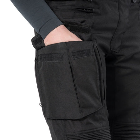 OZONE - TEXTILE PANTS UNION II LADY BLACK - SECURTEX MOTOR S.L (t/a MaximoMoto)