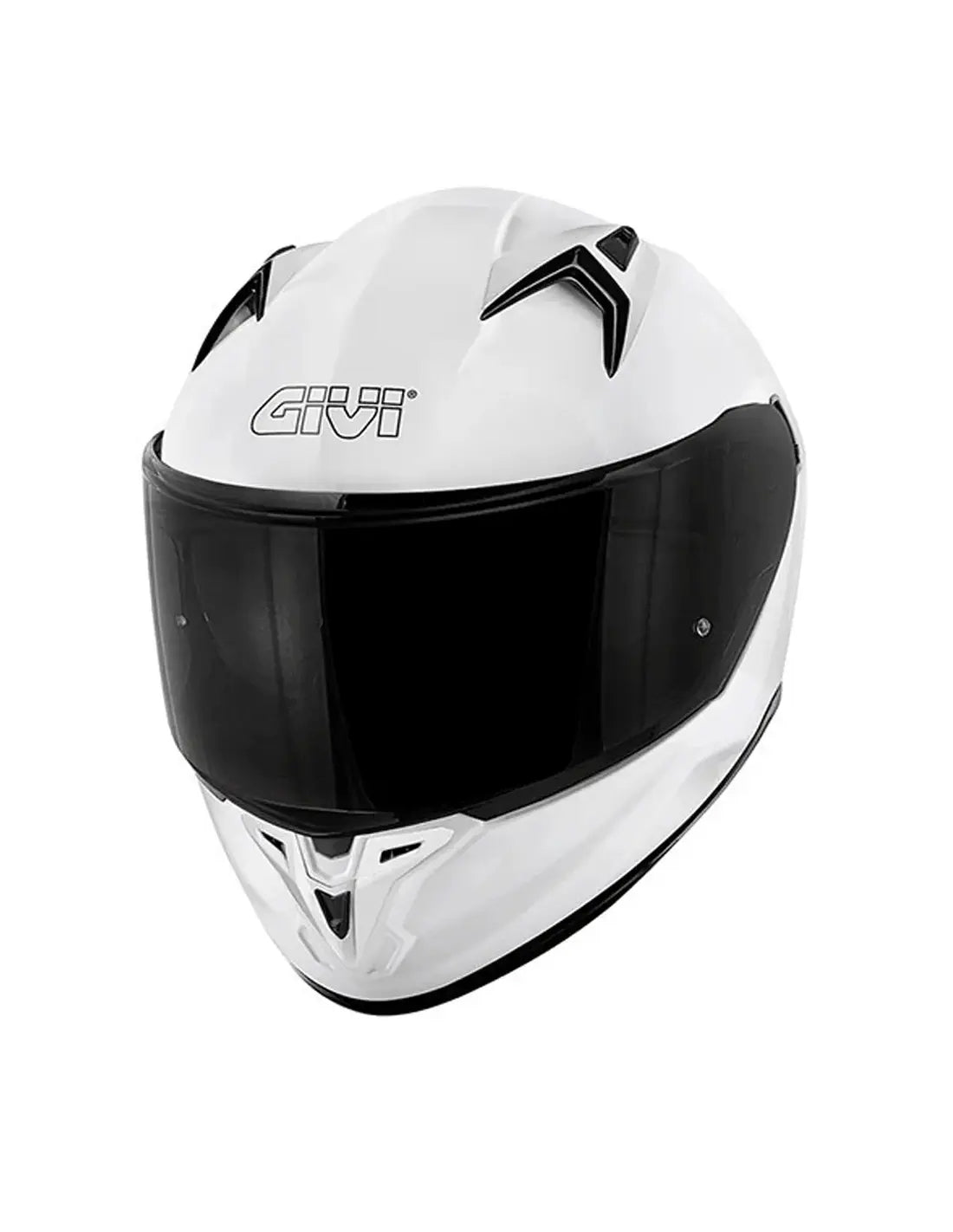 Givi 50.8 Solid Gloss White Casco integral de moto touring - SECURTEX MOTOR S.L (t/a MaximoMoto)