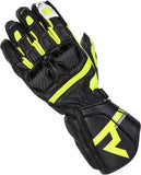 REBEL HORN - GUANTES PIEL ST LONG NEGRO/GRIS/VERDE FLOR - SECURTEX MOTOR S.L (t/a MaximoMoto)