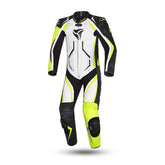 R-TECH -Mono 1 PC Defender GP Blanco/Negro/Amarillo Fluor - SECURTEX MOTOR S.L (t/a MaximoMoto)