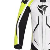 R-TECH -Mono 1 PC Defender GP Blanco/Negro/Amarillo Fluor - SECURTEX MOTOR S.L (t/a MaximoMoto)