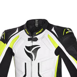 R-TECH -Mono 1 PC Defender GP Blanco/Negro/Amarillo Fluor - SECURTEX MOTOR S.L (t/a MaximoMoto)