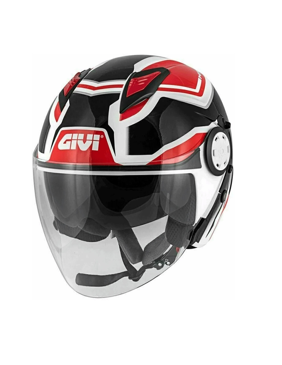 GIVI CASCO JET 123/STRATOS.D/SHADE BLANCO/NEGRO - SECURTEX MOTOR S.L (t/a MaximoMoto)